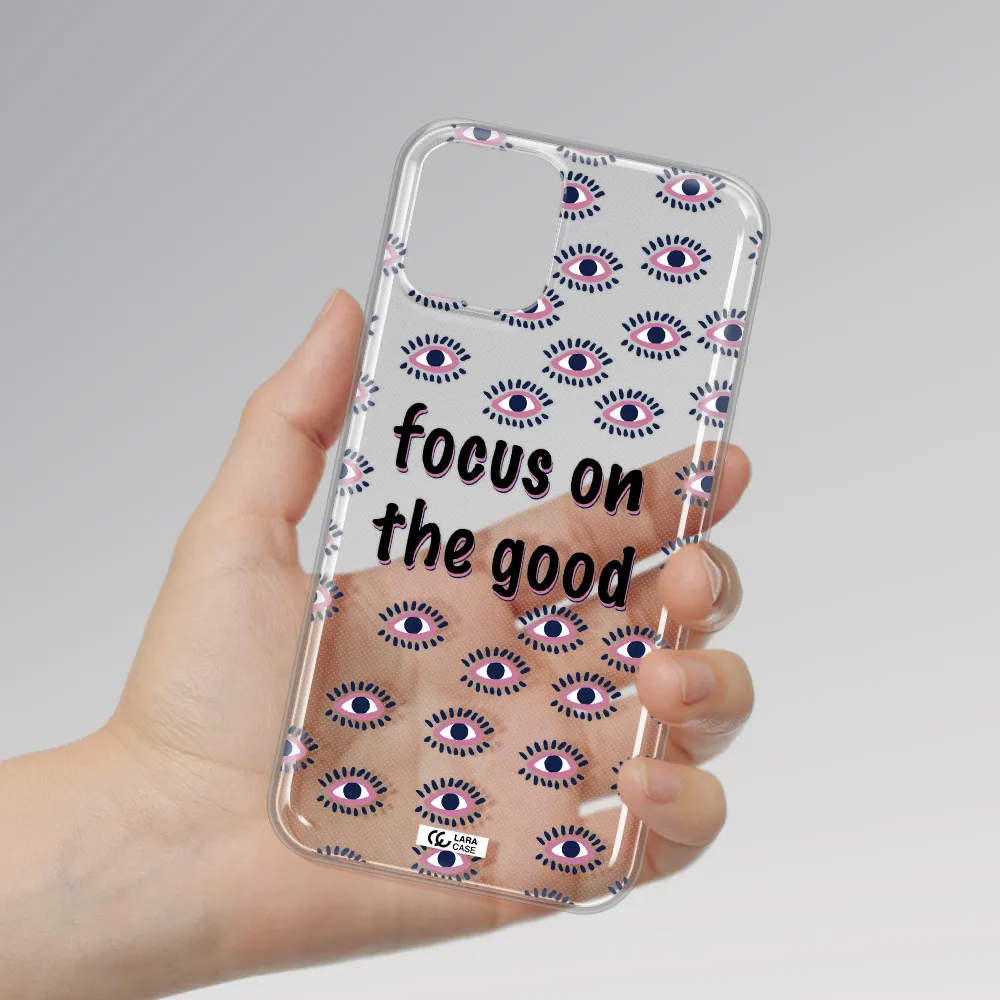 Focus On The Good Apple iPhone 11 pro max Clear TPU Case
