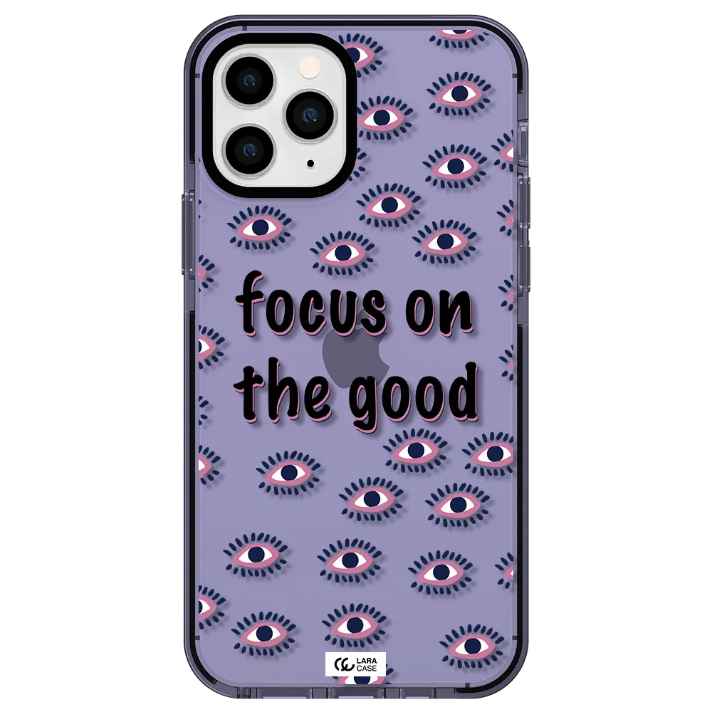 Focus On The Good Apple iPhone 11 pro max impact Lilac Case
