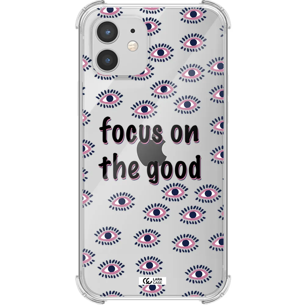 Focus On The Good Apple iPhone 12 mini Clear PC Case