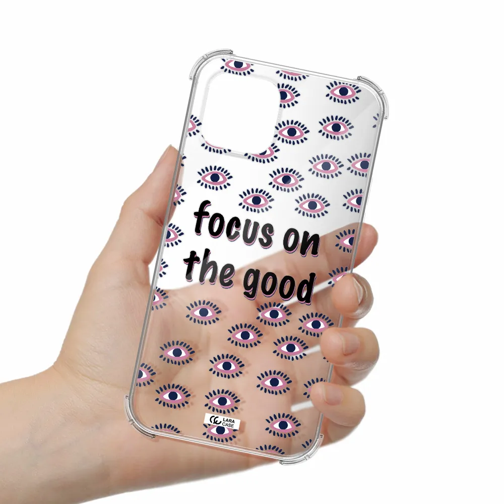 Focus On The Good Apple iPhone 12 mini Clear PC Case