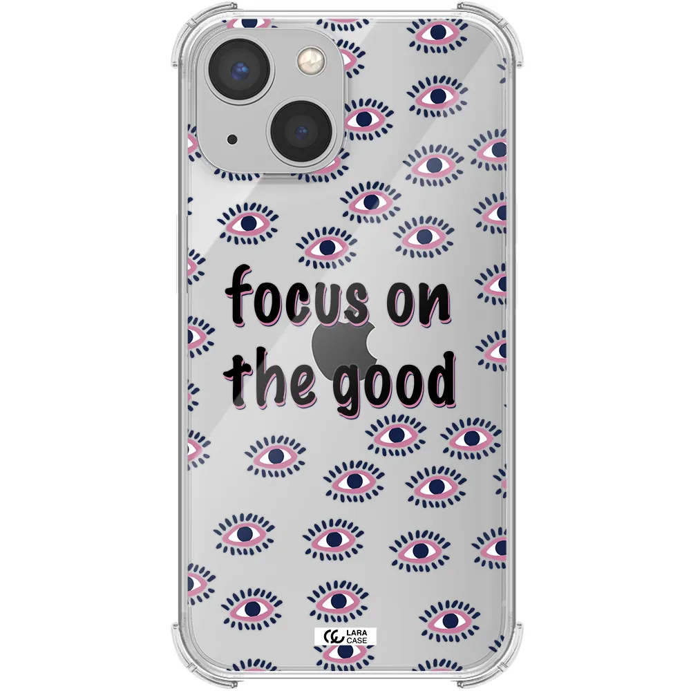 Focus On The Good Apple iPhone 13 mini Clear PC Case