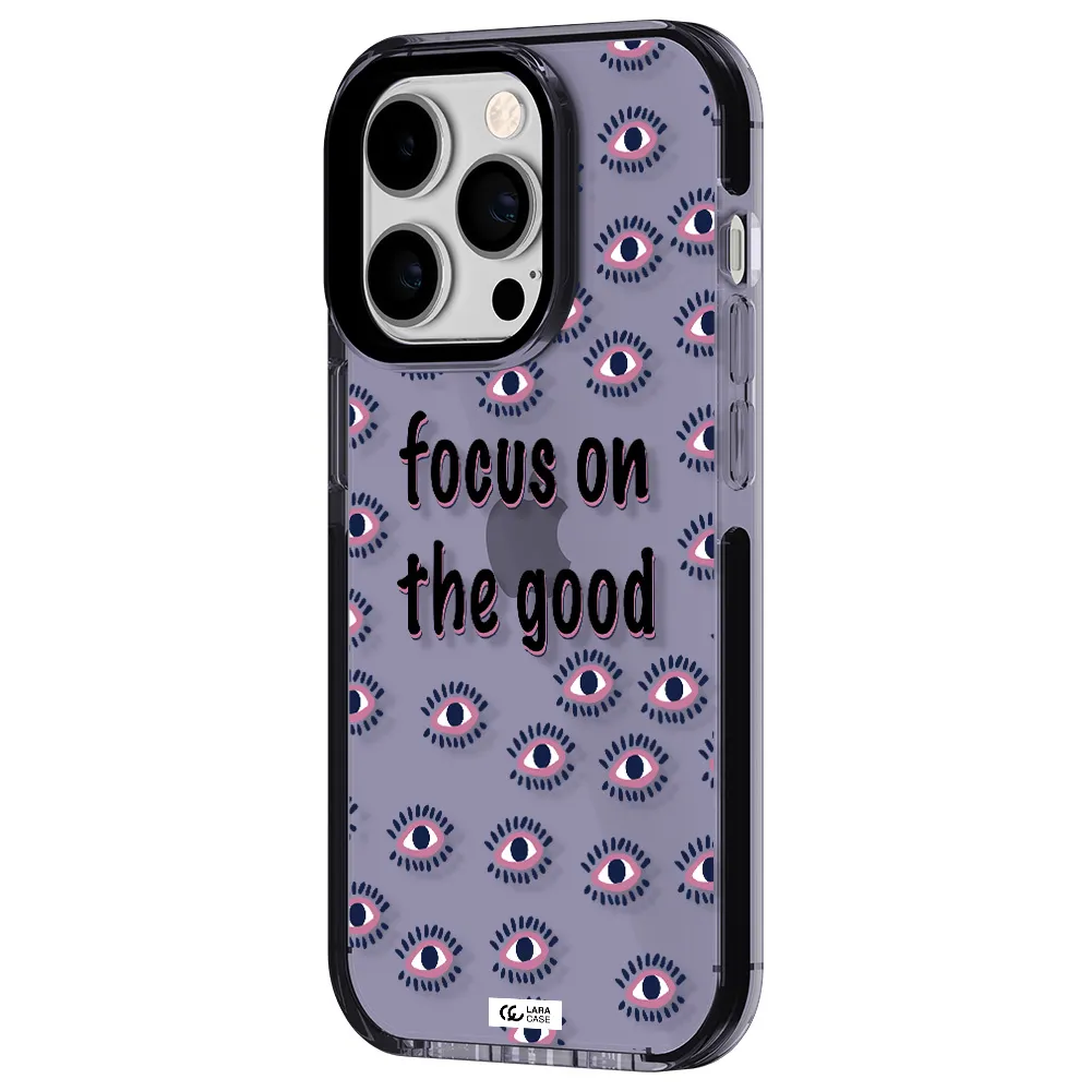 Focus On The Good Apple iPhone 14 pro impact Lilac Case