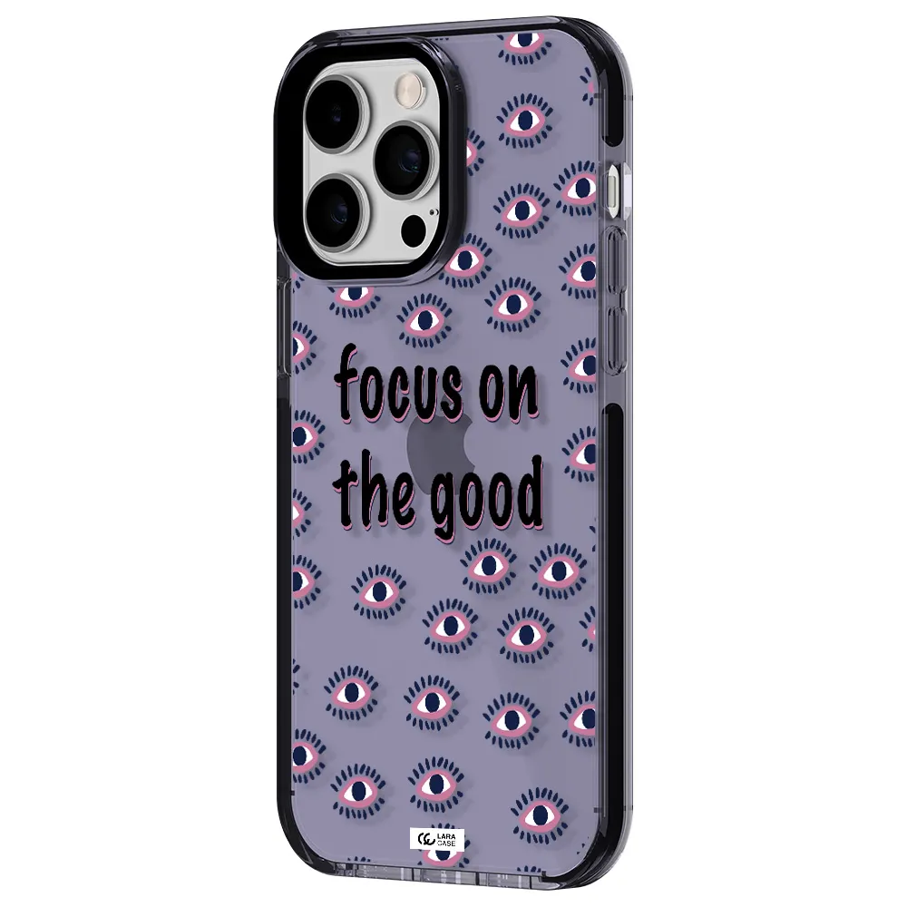 Focus On The Good Apple iPhone 15 Pro impact Lilac Case
