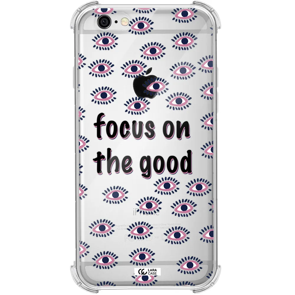 Focus On The Good Apple iPhone 6 Clear PC Case