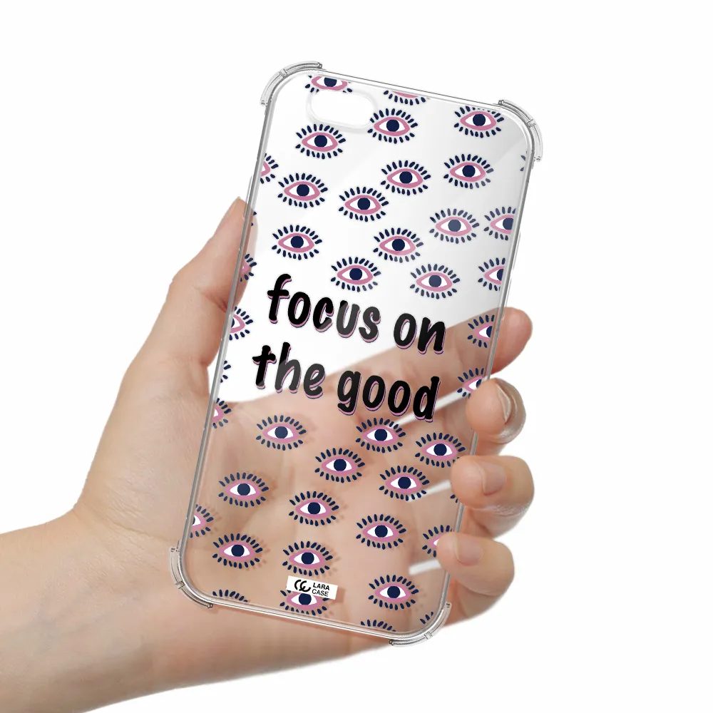 Focus On The Good Apple iPhone 6 Clear PC Case