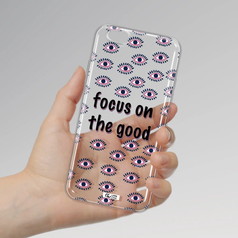 Focus On The Good Apple iPhone 6 Clear TPU Case