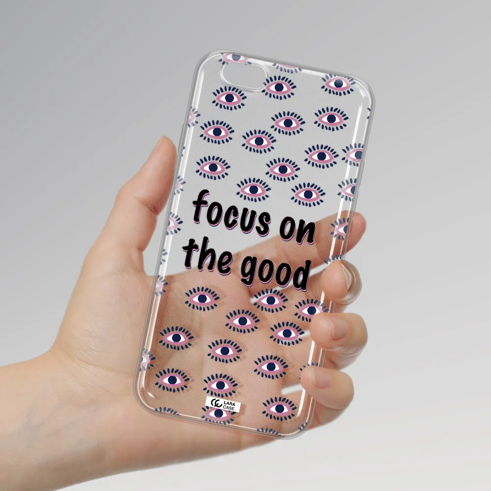 Focus On The Good Apple iPhone 6 plus Clear TPU Case