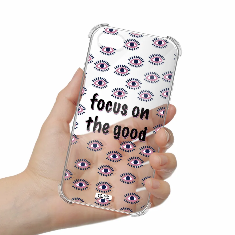 Focus On The Good Apple iPhone 7 Clear PC Case