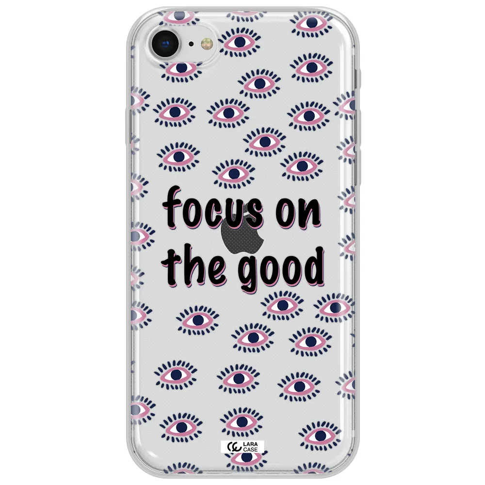 Focus On The Good Apple Iphone Se 2020 Clear Tpu Case