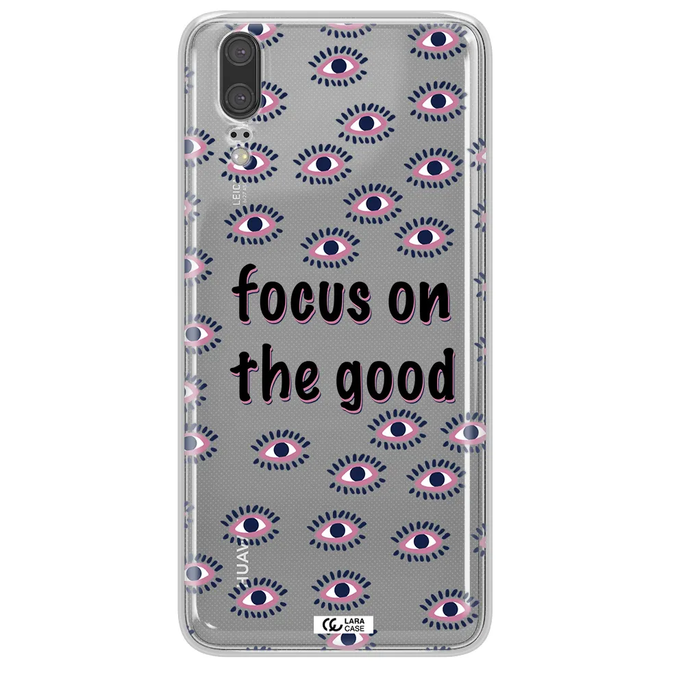 Focus On The Good Huawei P20 Clear TPU Case