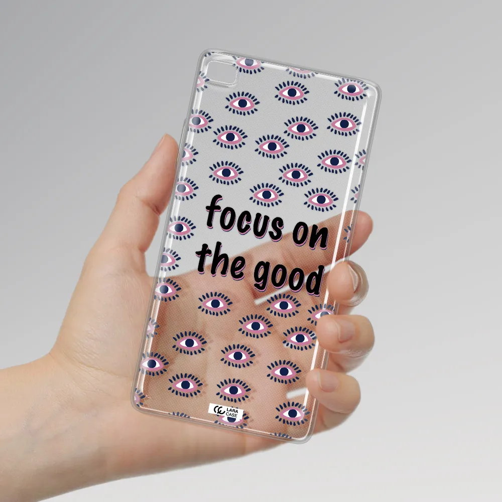 Focus On The Good Huawei P8 Clear TPU Case