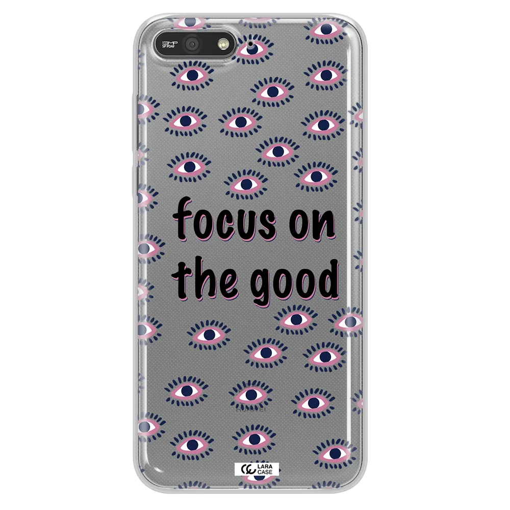 Focus On The Good Huawei Y6 2018 Clear TPU Case