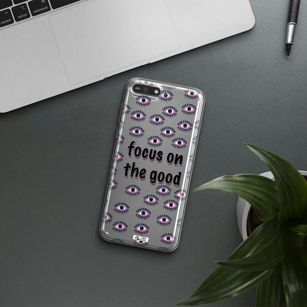 Focus On The Good Huawei Y6 2018 Clear TPU Case