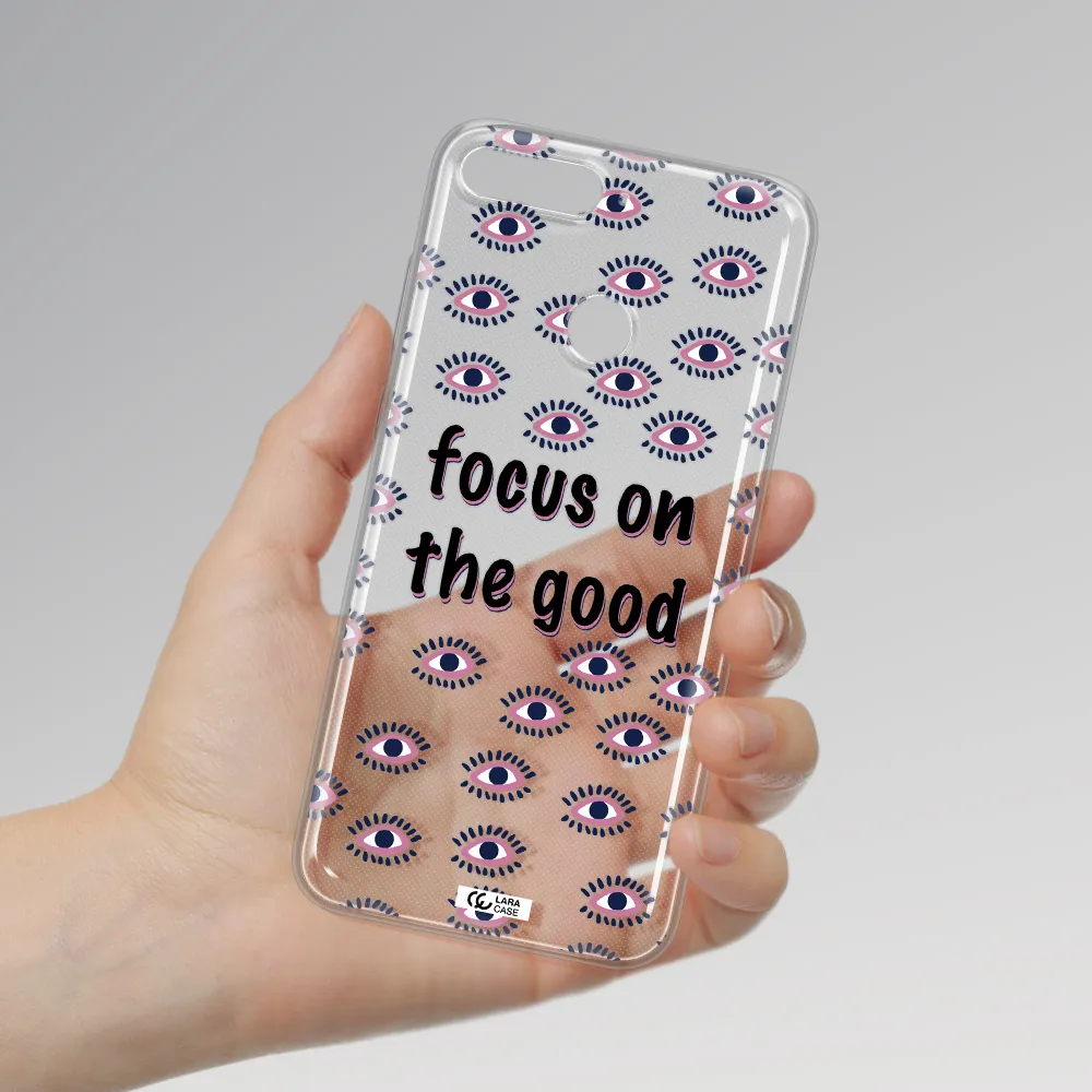 Focus On The Good Huawei Y6 Prime 2018 Clear TPU Case