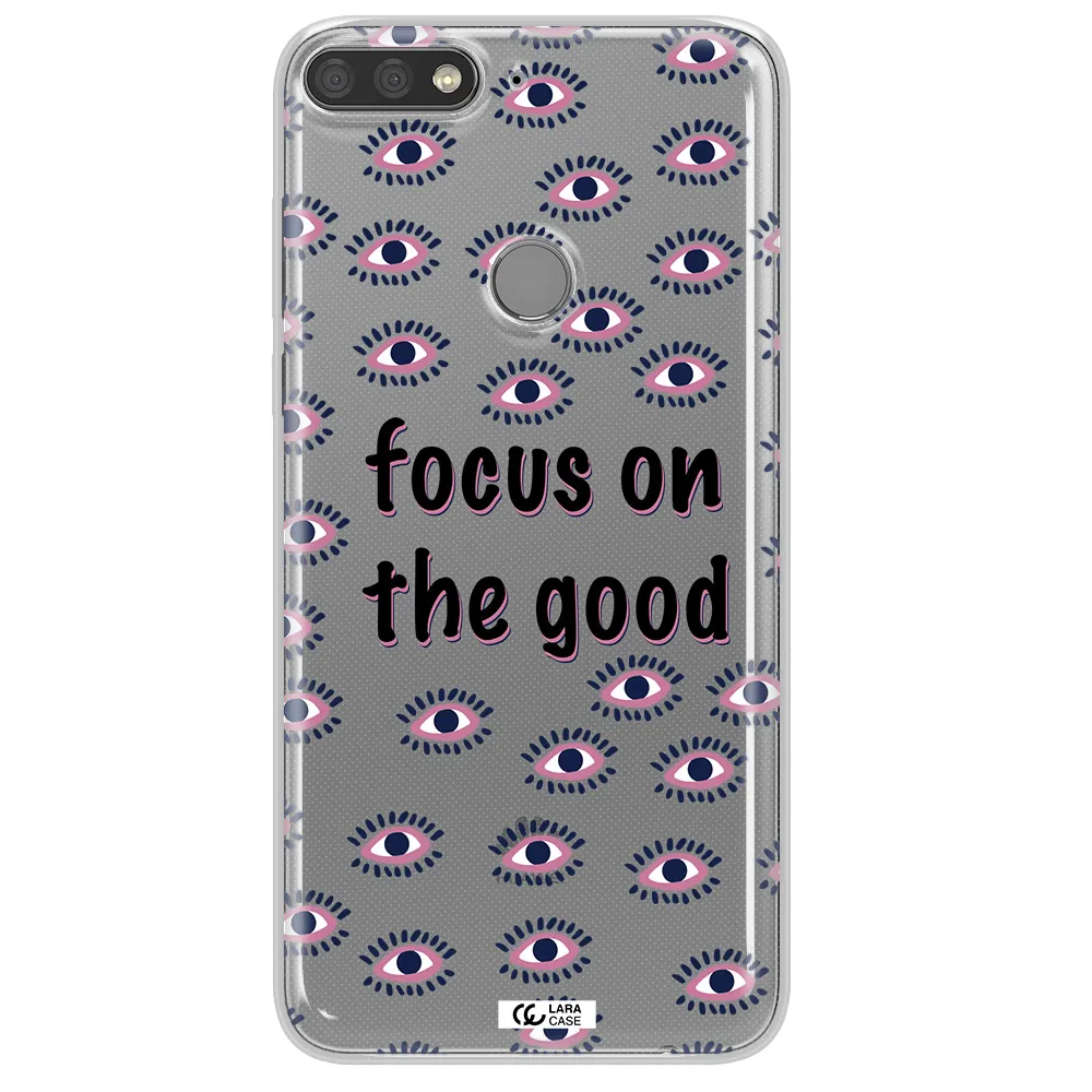 Focus On The Good Huawei Y7 Prime 2018 Clear TPU Case