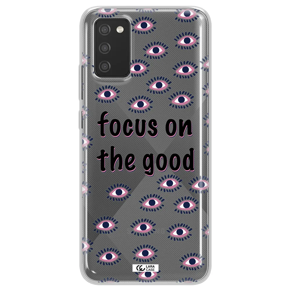 Focus On The Good Samsung A02S Clear TPU Case