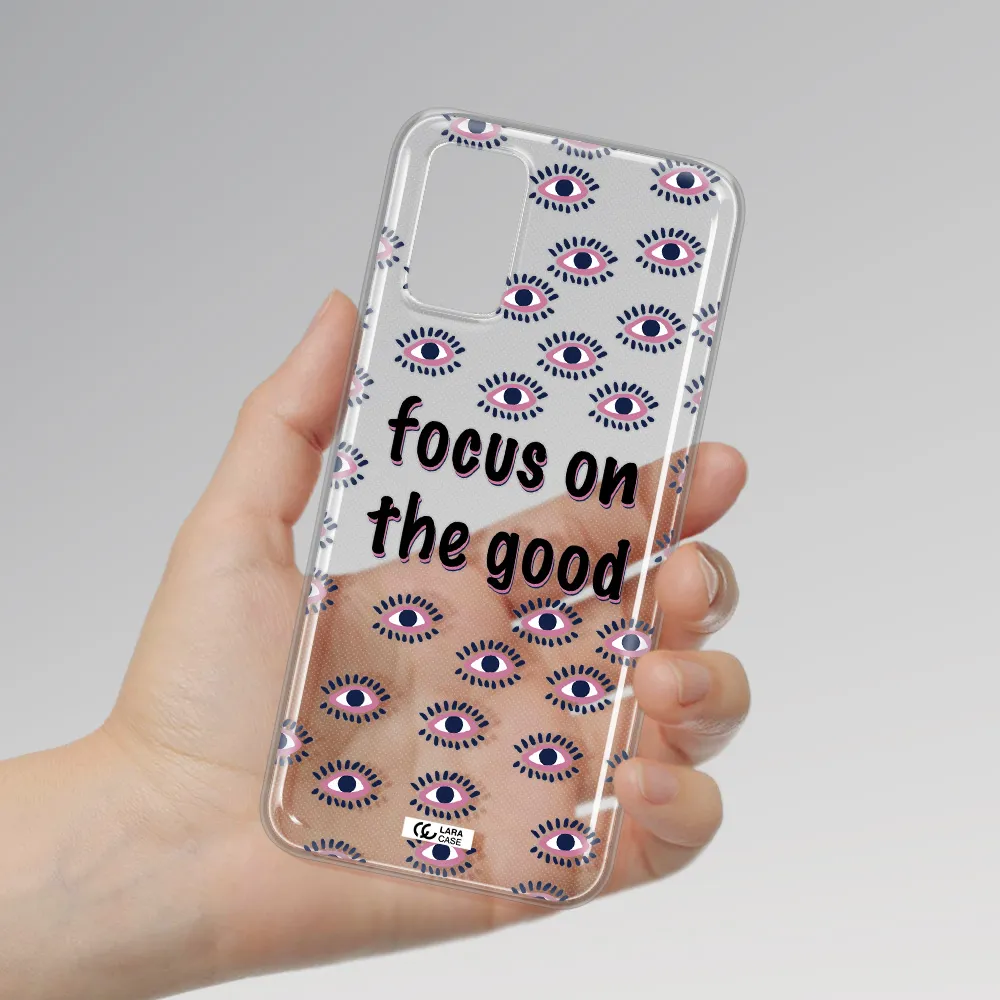 Focus On The Good Samsung A03S Clear TPU Case