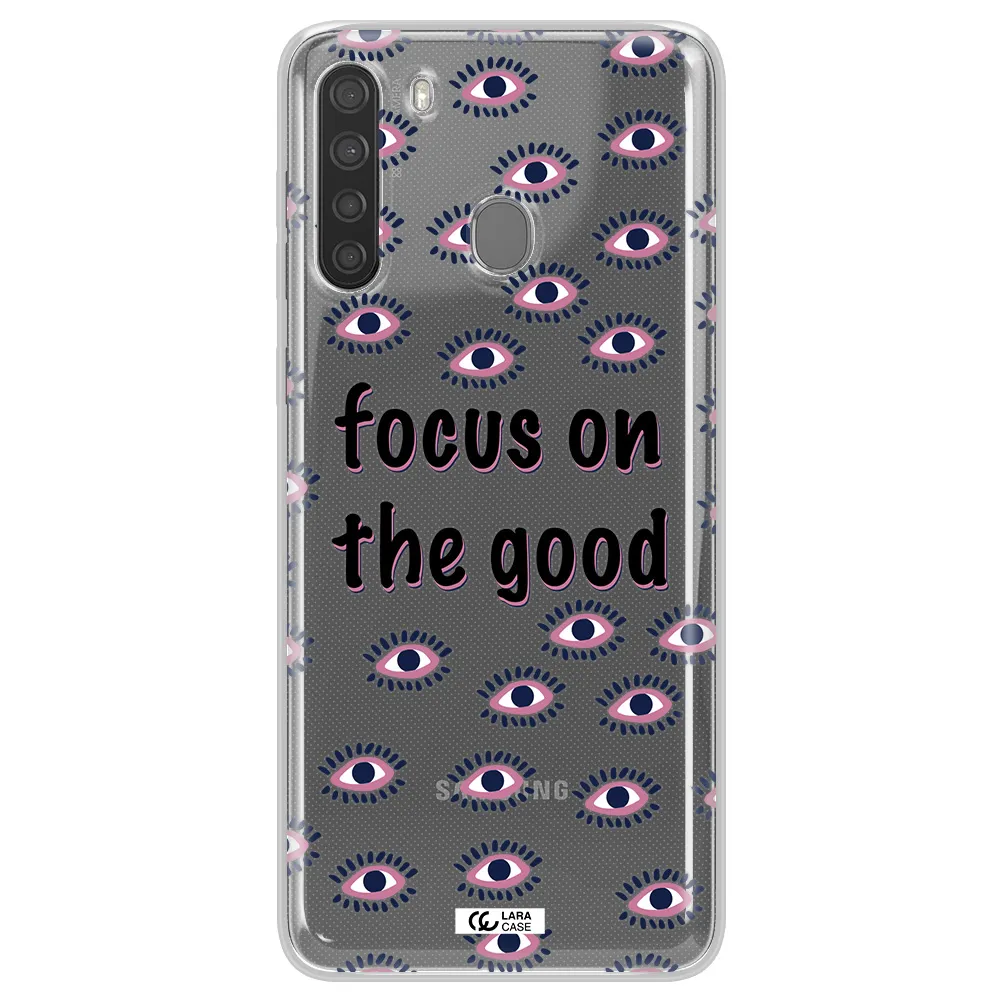Focus On The Good Samsung A21 Clear TPU Case