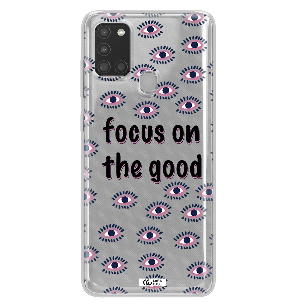 Focus On The Good Samsung A21S Clear TPU Case