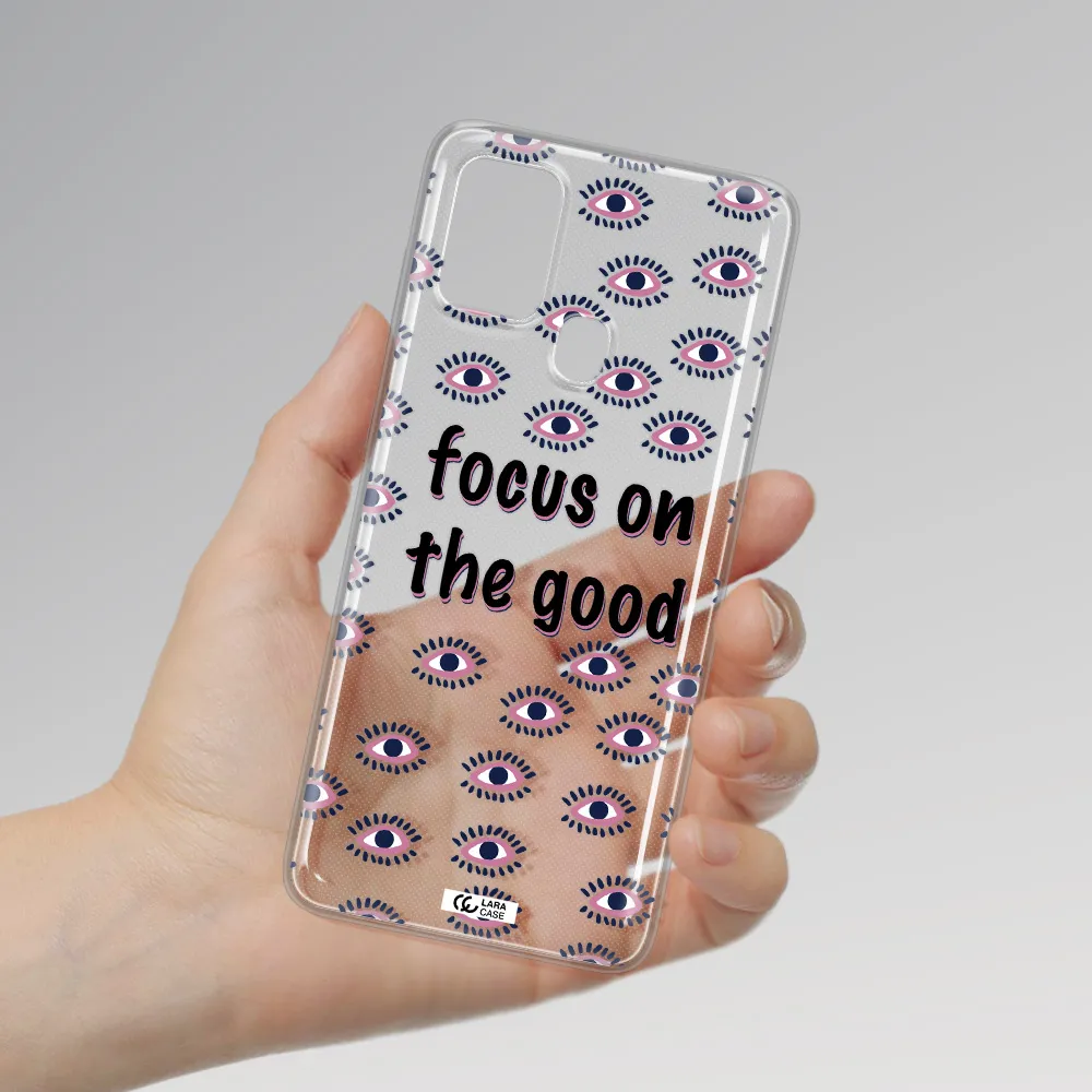 Focus On The Good Samsung A21S Clear TPU Case