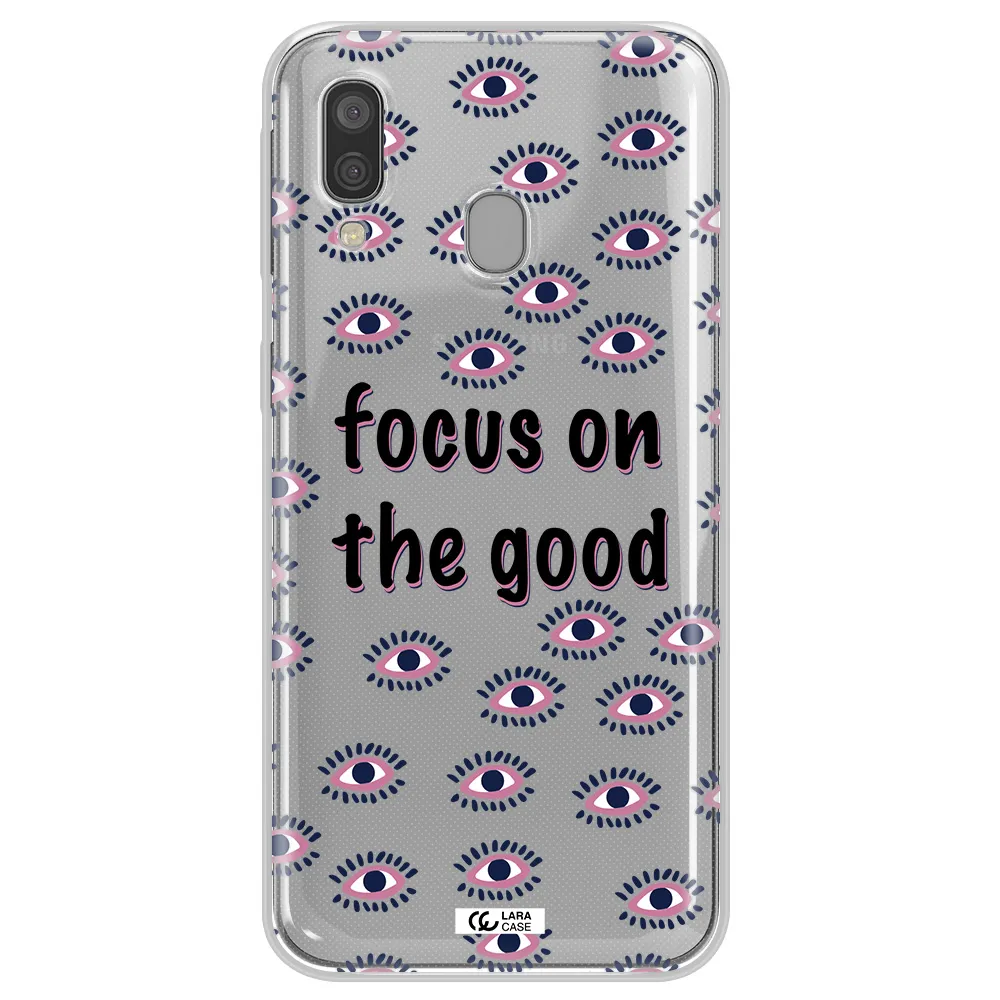 Focus On The Good Samsung A40 Clear TPU Case