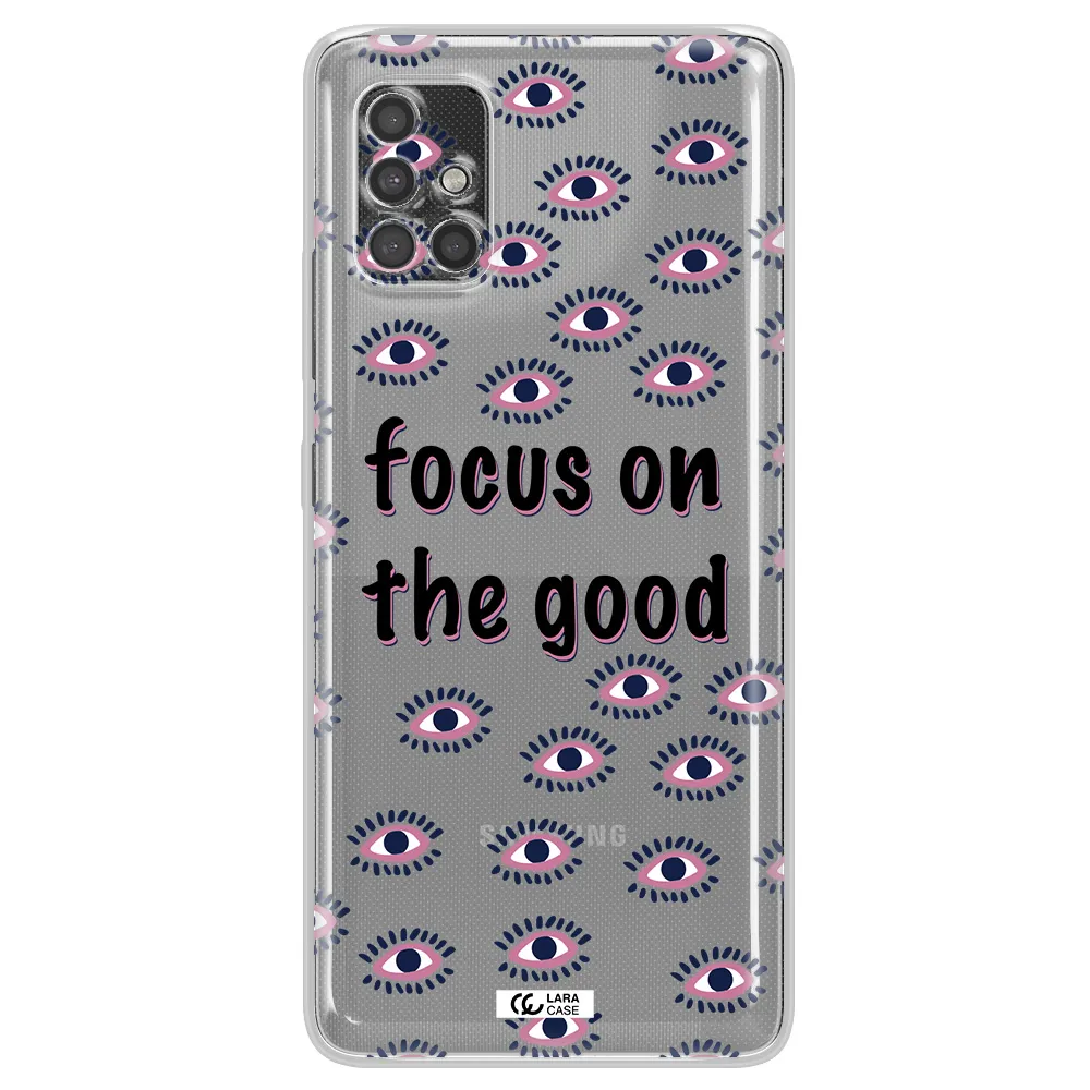 Focus On The Good Samsung A40S Clear Tpu Case