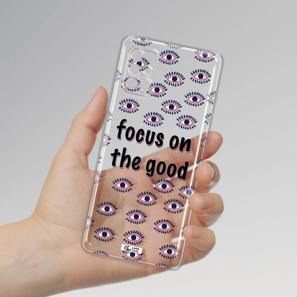 Focus On The Good Samsung A40S Clear Tpu Case