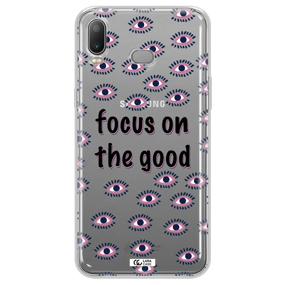 Focus On The Good Samsung A6S Clear TPU Case