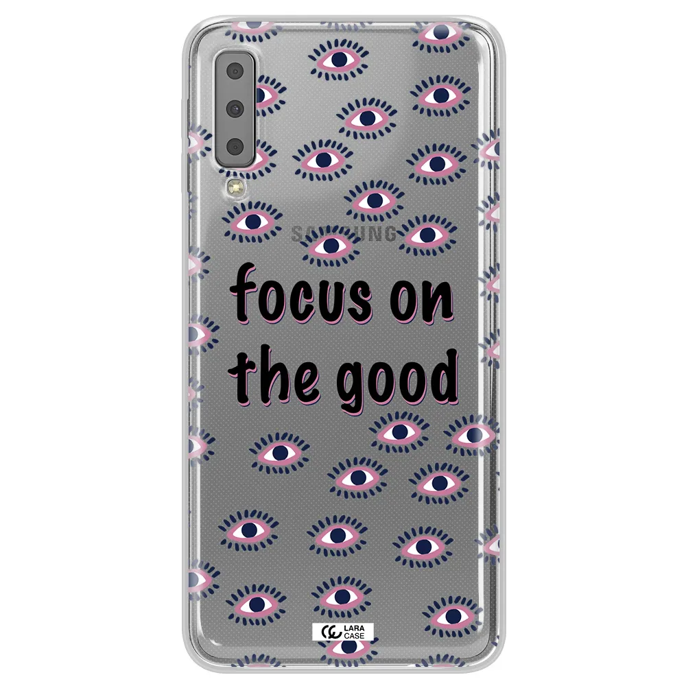 Focus On The Good Samsung A7 2018 Clear TPU Case