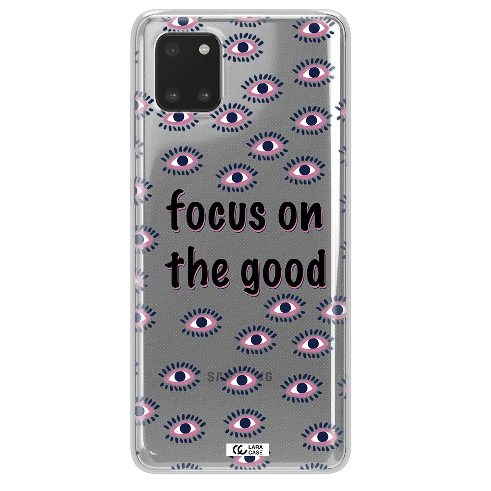 Focus On The Good Samsung A81 Clear TPU Case