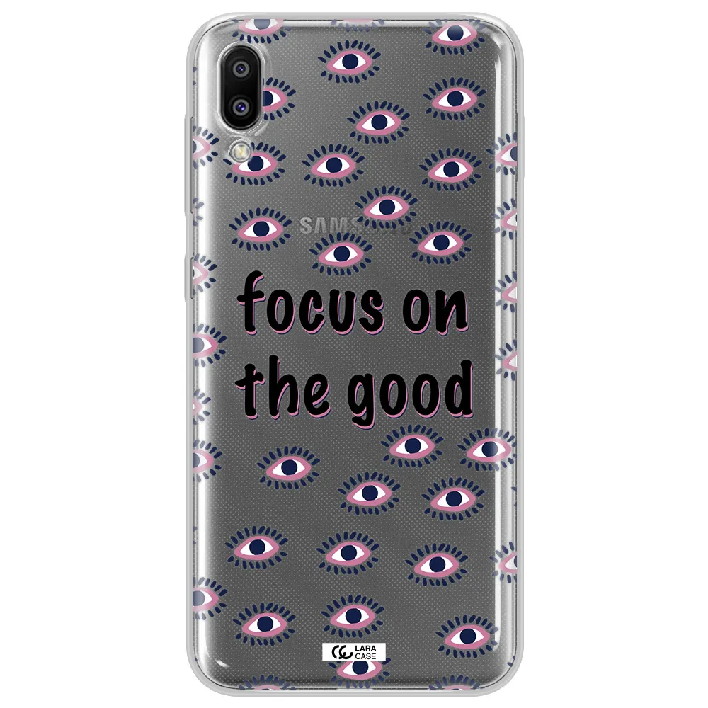 Focus On The Good Samsung M10 Clear TPU Case