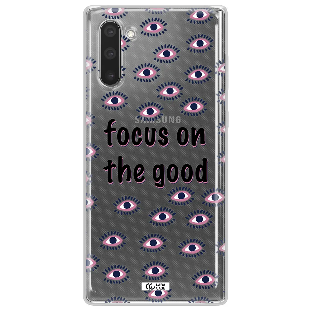 Focus On The Good Samsung Note 10 Clear TPU Case
