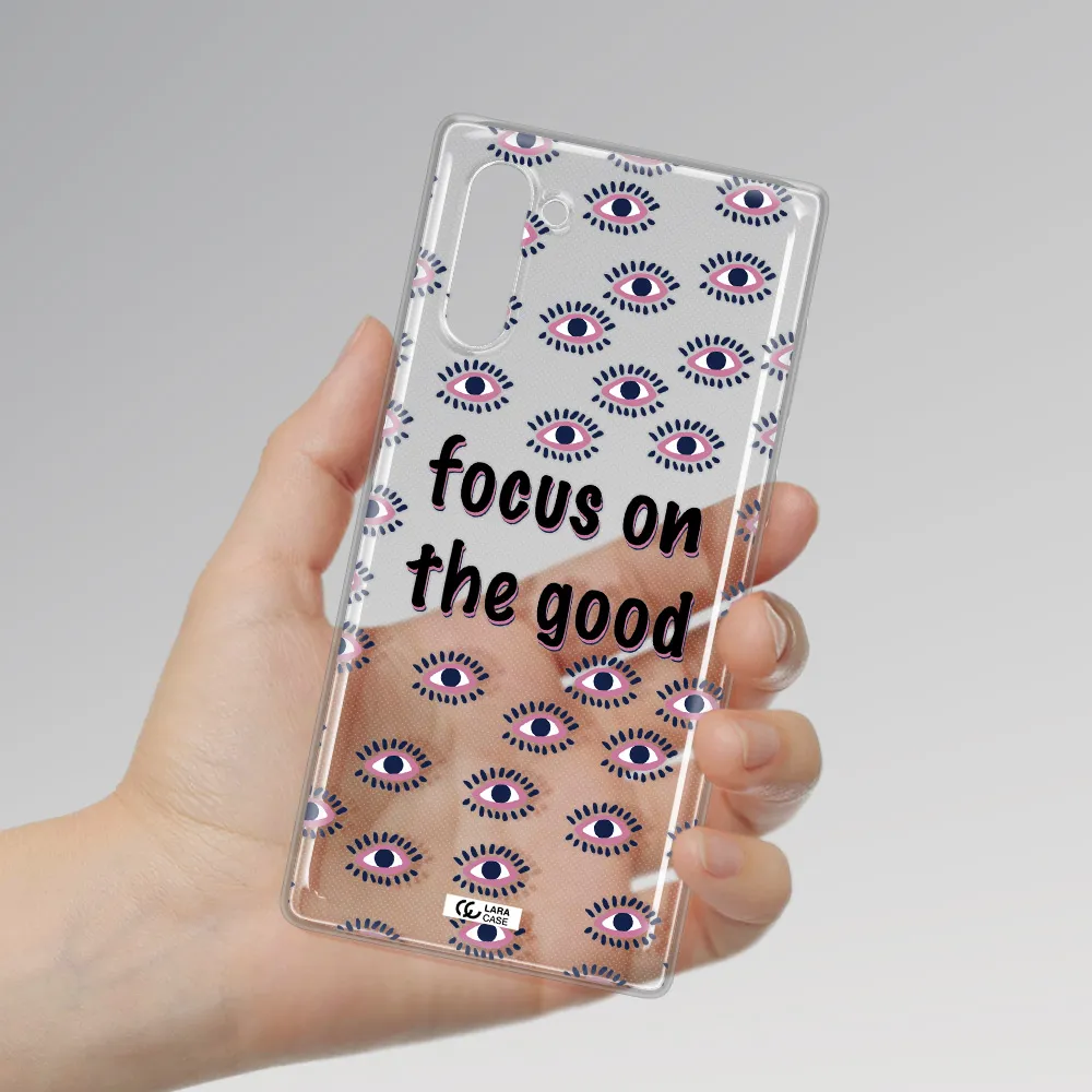 Focus On The Good Samsung Note 10 Clear TPU Case