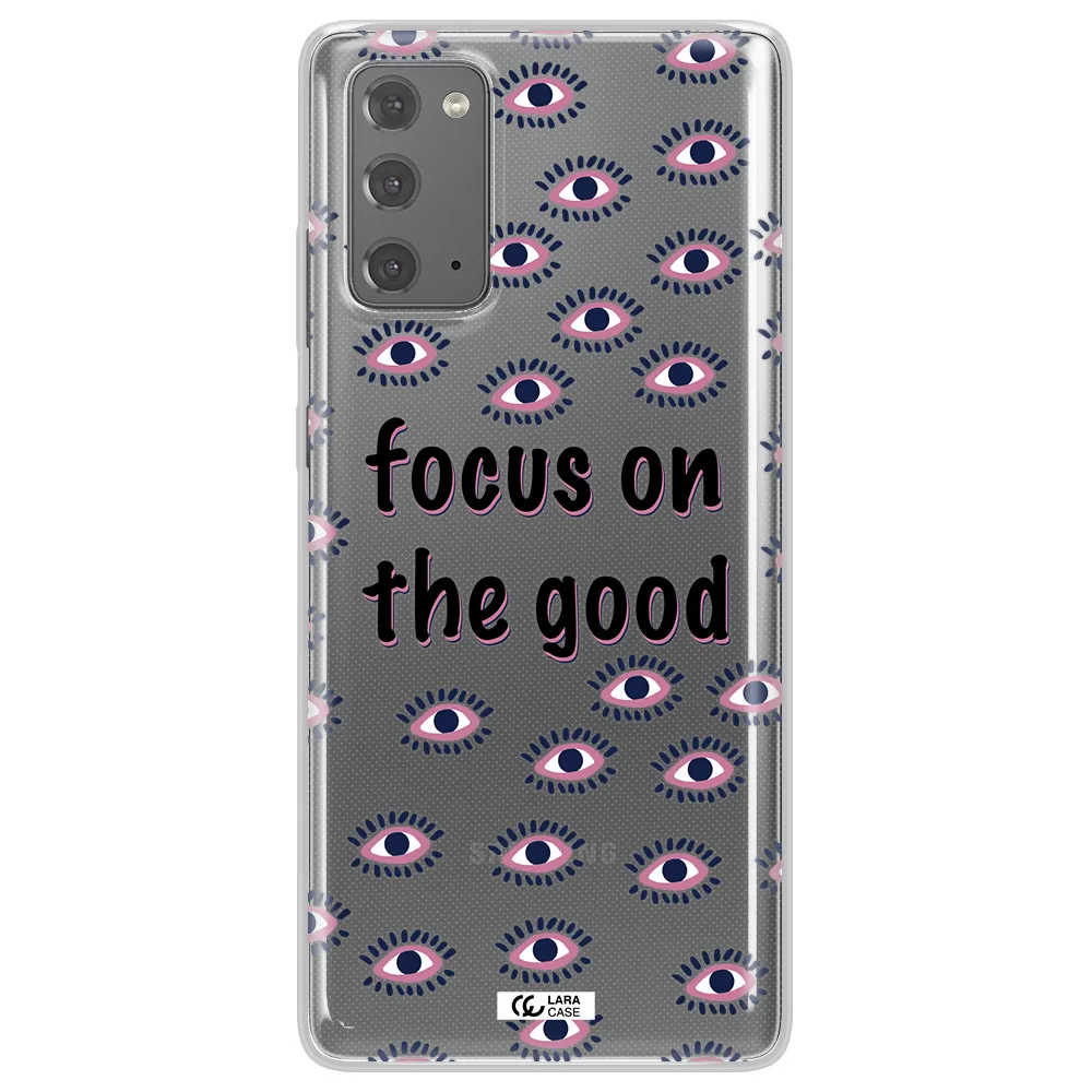 Focus On The Good Samsung Note 20 Clear TPU Case