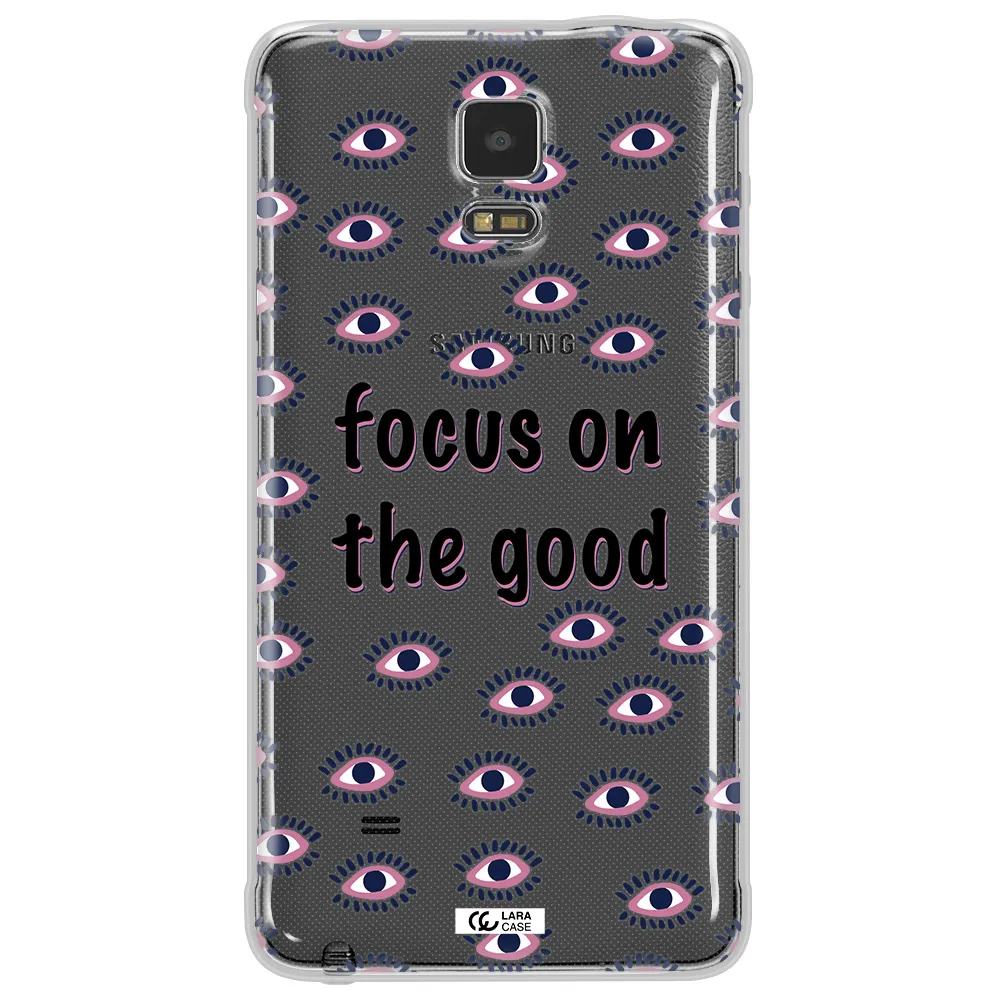 Focus On The Good Samsung Note 4 Clear TPU Case