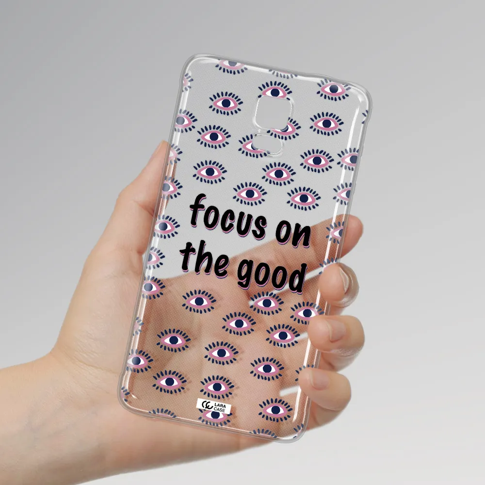 Focus On The Good Samsung Note 4 Clear TPU Case