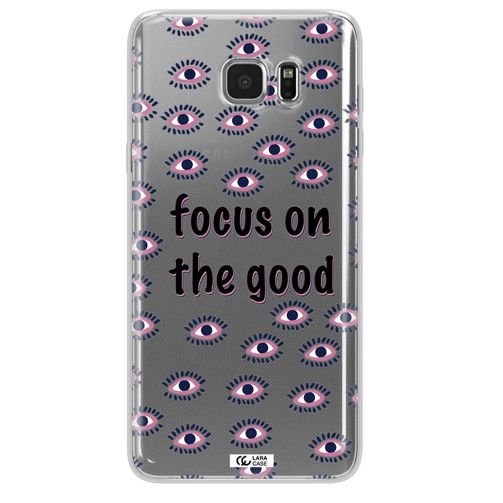 Focus On The Good Samsung Note 5 Clear TPU Case