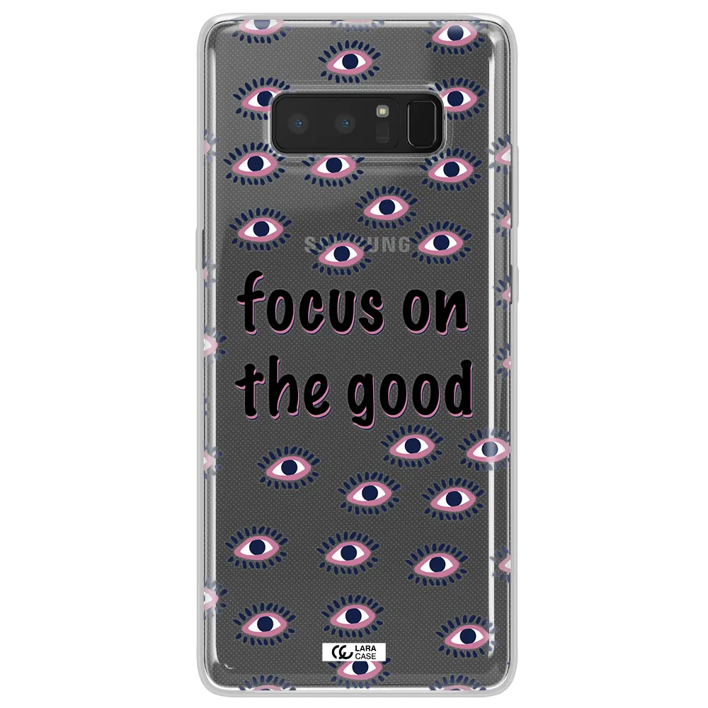 Focus On The Good Samsung Note 8 Clear TPU Case