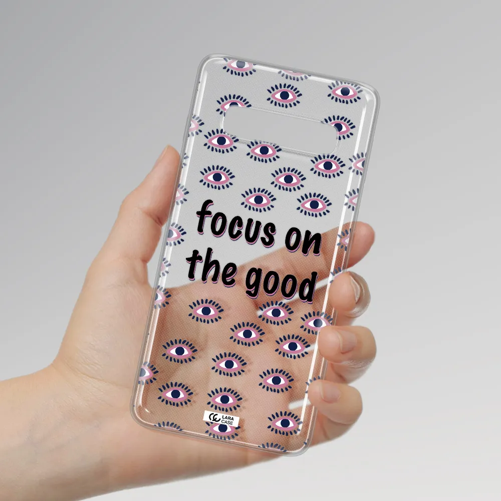 Focus On The Good Samsung S10 Plus Clear TPU Case
