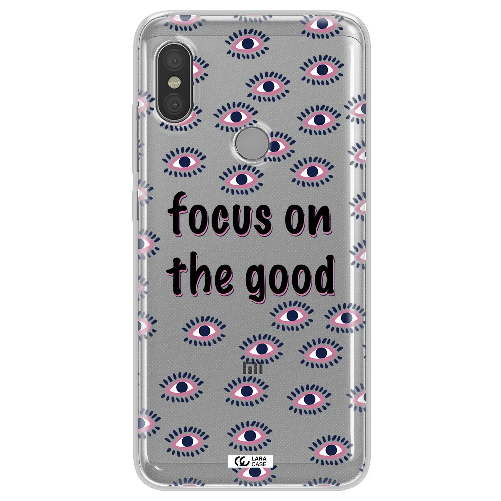 Focus On The Good Xiaomi Redmi Note 6 Pro Clear TPU Case