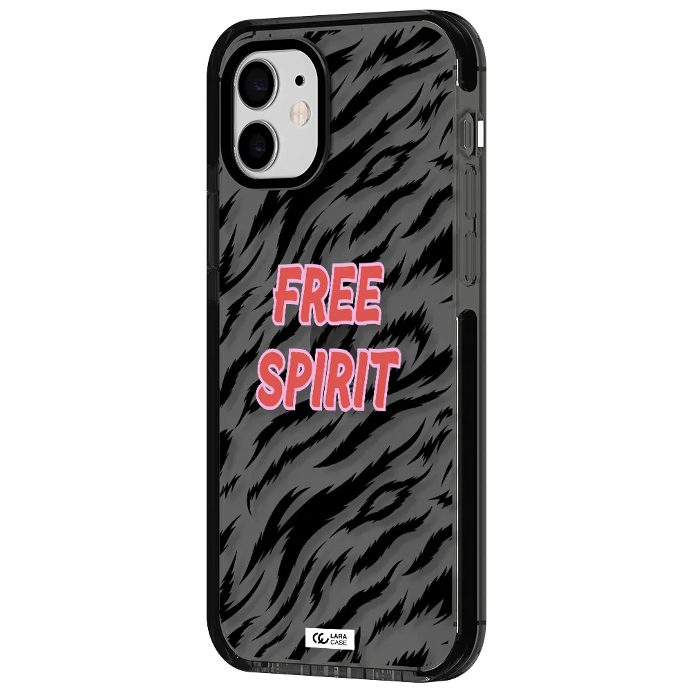 Free Spirit Apple iPhone 11 impact Smoke Black Case