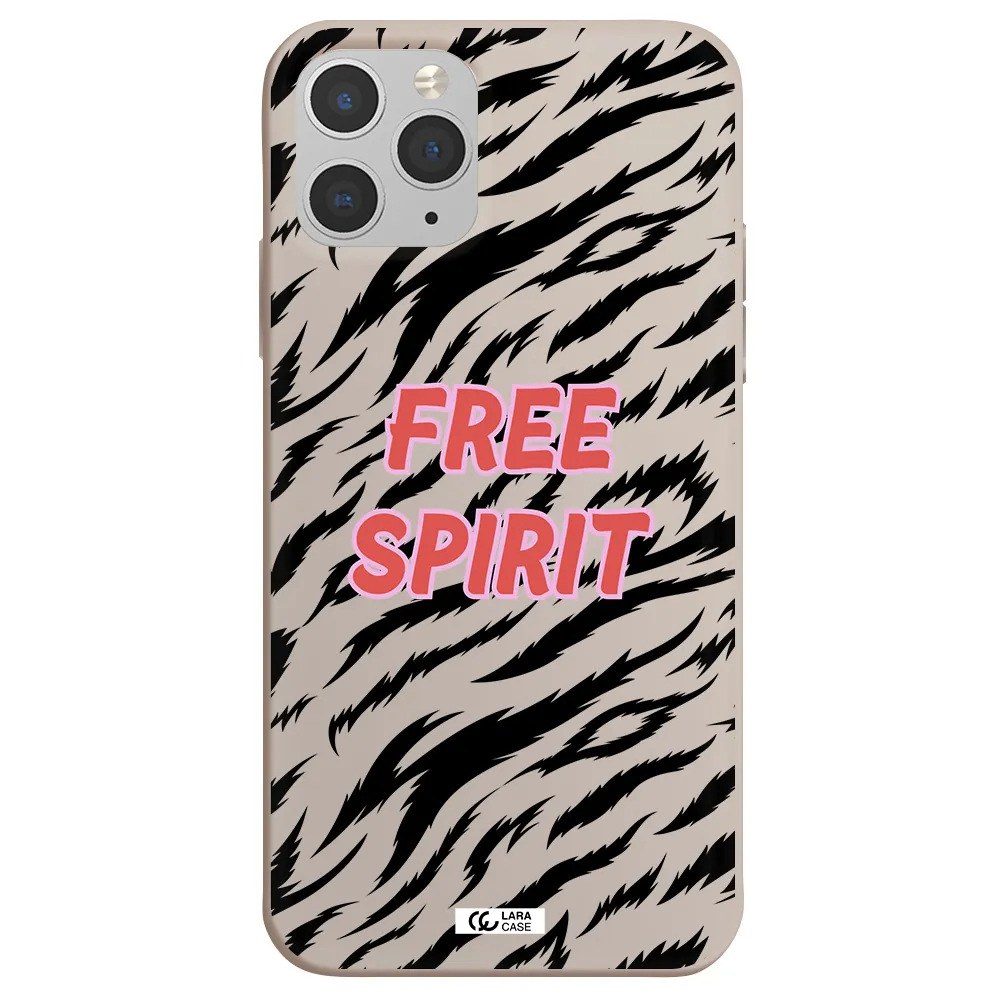 Free Spirit Apple iPhone 11 pro Silicone Stone Case