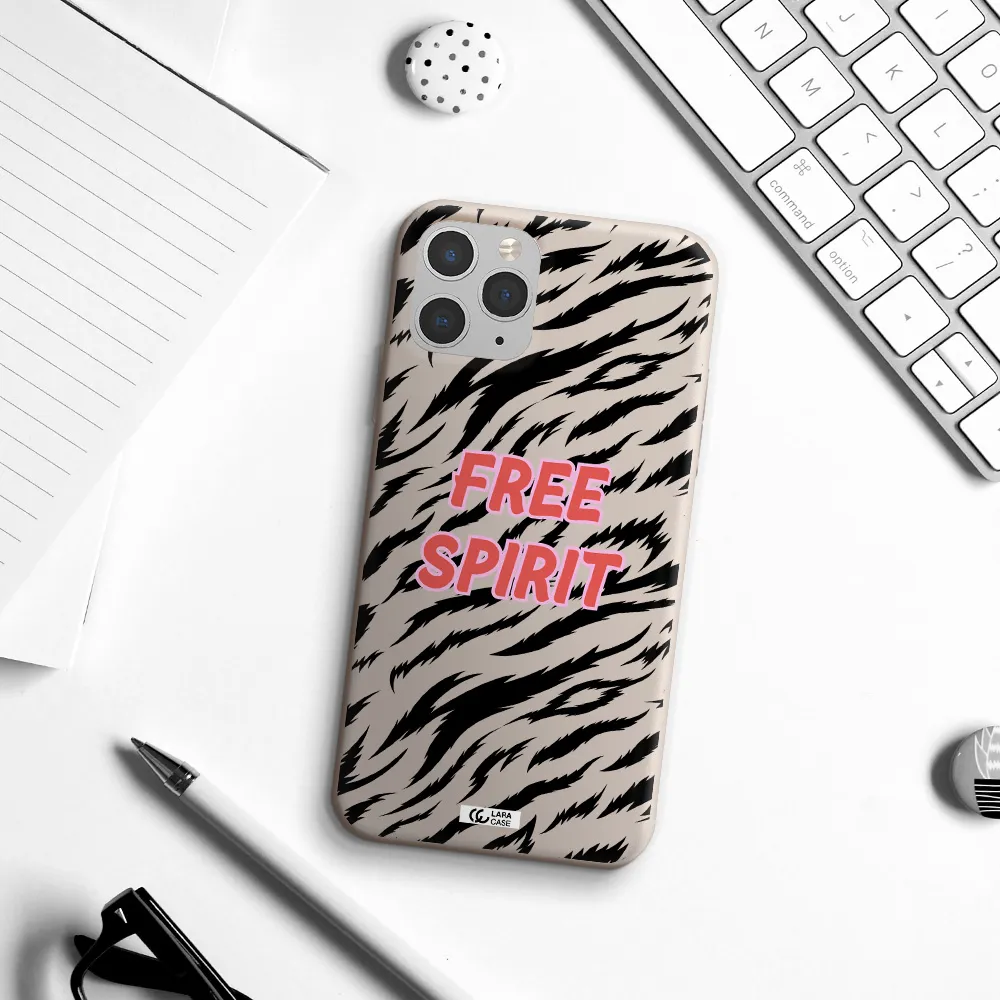 Free Spirit Apple iPhone 11 pro Silicone Stone Case