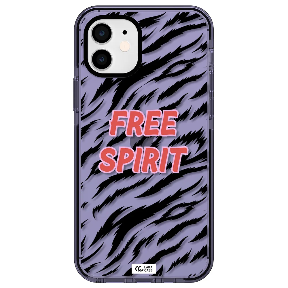 Free Spirit Apple iPhone 12 impact Lilac Case