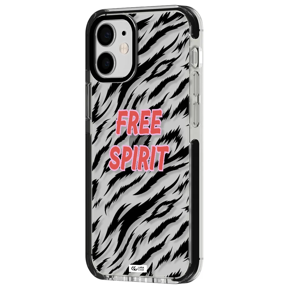Free Spirit Apple iPhone 12 mini impact black border Case