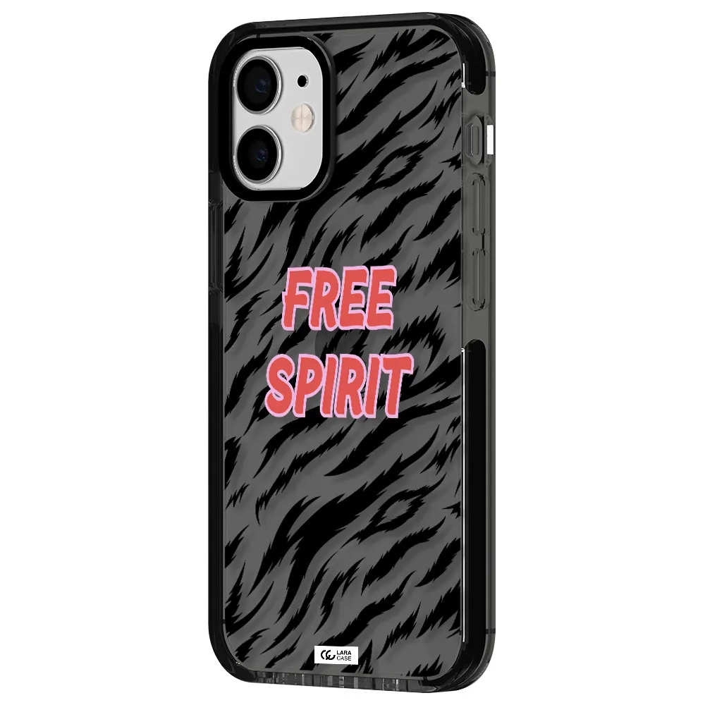 Free Spirit Apple iPhone 12 mini impact Smoke Black Case