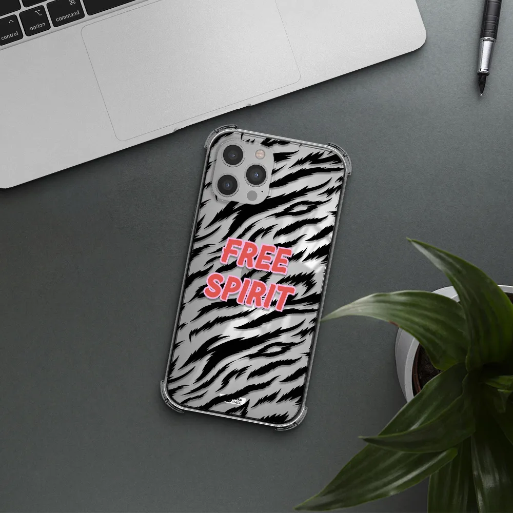 Free Spirit Apple iPhone 12 pro Clear PC Case
