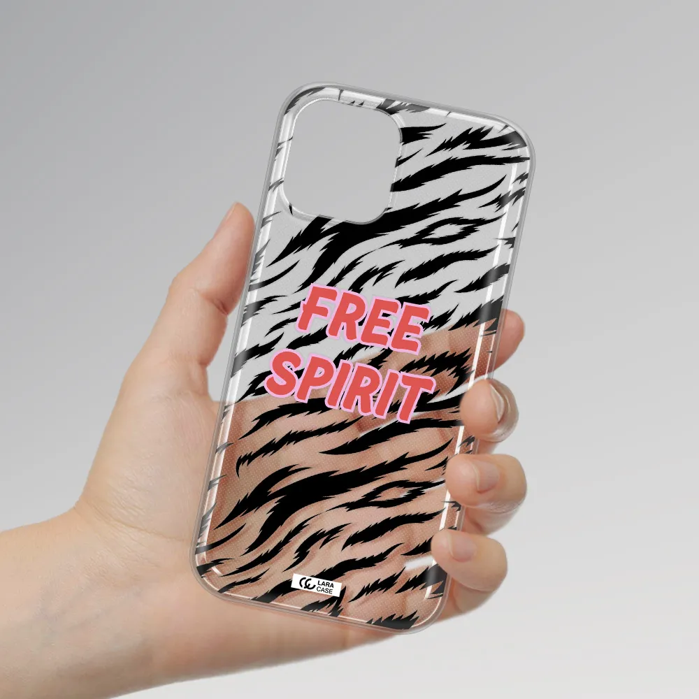 Free Spirit Apple iPhone 12 pro Clear TPU Case