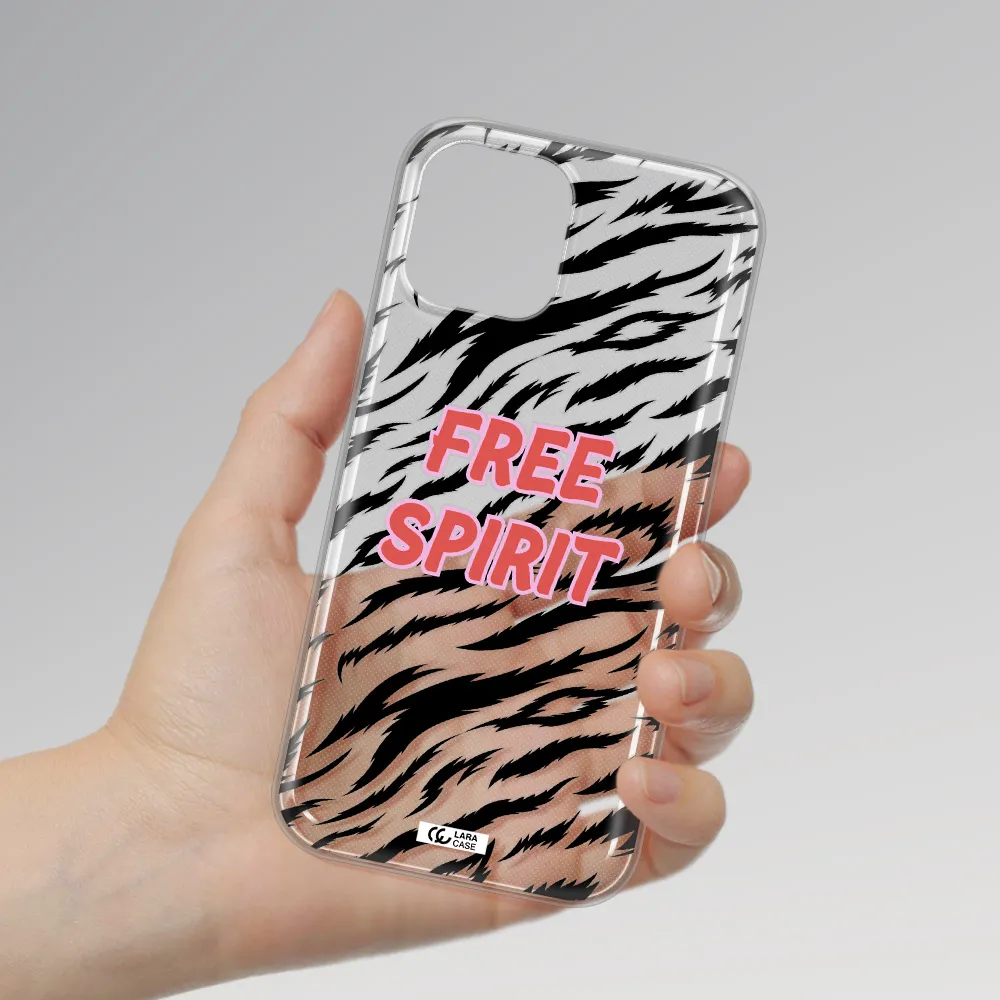 Free Spirit Apple iPhone 12 pro max Clear TPU Case