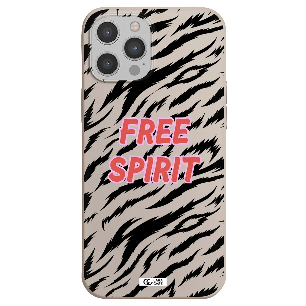 Free Spirit Apple iPhone 12 pro max Silicone Stone Case